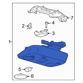 New OEM Upper Overhead Console Fits, 2018-2019 Ford Mustang - Part # JR3Z63519A70HB