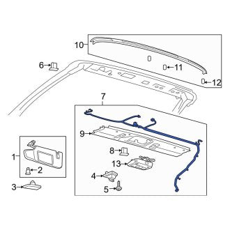 New OEM Roof Opening Trim Fits, 2015-2017 Ford Mustang - Part # FR3Z7603606AC