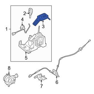 New OEM Center Automatic Transmission Shift Indicator Fits, 2005-2007 Ford Five Hundred - Part # 6F9Z7D443A