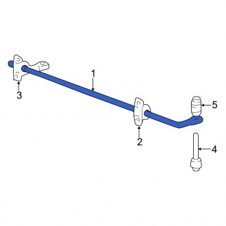 New OEM Rear Suspension Stabilizer Bar Fits, 2000-2011 Ford Focus - Part # 9S4Z5A772B