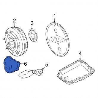 New OEM Automatic Transmission Cover Fits, 2006-2009 Ford Fusion - Part # 6E5Z7G004A