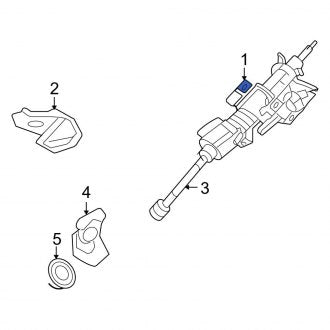 New OEM Steering Column Fits, 2006-2008, 2010 Ford Fusion - Part # 8E5Z3524C