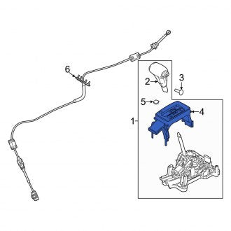New OEM Automatic Transmission Shift Indicator Fits, 2006-2009 Ford Fusion - Part # 6E5Z7D443D
