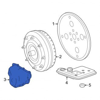 New OEM Automatic Transmission Cover Fits, 2005-2007 Ford Five Hundred - Part # 5G1Z7G004AA