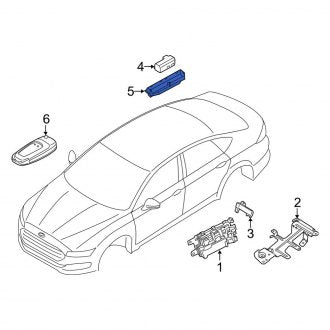 New OEM Keyless Entry Receiver Bracket Fits, 2019-2020 Ford Expedition - Part # DS7Z19A435A