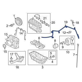 New OEM Engine Heater Cord Fits, 2013-2016 Ford Fusion - Part # DG9Z6B018J
