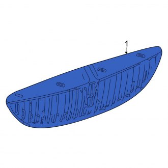 New OEM Upper Grille Fits, 2005-2006 Lincoln LS - Part # 6W4Z8200AAA