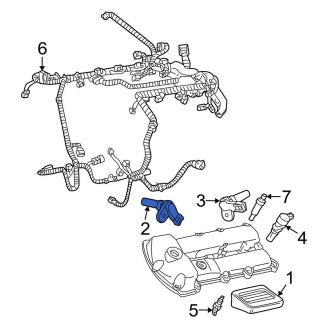 New OEM Right Engine Camshaft Position Sensor Fits, 2003-2006 Lincoln LS - Part # 2W9Z6B288AA