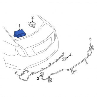 New OEM Parking Aid Control Module Fits, 2010-2012 Lincoln MKS - Part # BA5Z15K866A