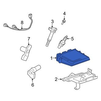 New OEM Engine Control Module (7E5Z12A650AJARM) Fits, 2006 Lincoln Zephyr - Part # 7E5Z12A650AJARM
