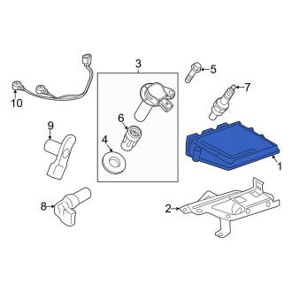 New OEM Engine Control Module (8H6Z12A650DBRM) Fits, 2008-2009 Lincoln MKZ - Part # 8H6Z12A650DBRM