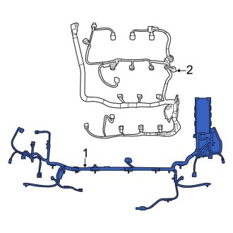 New OEM Engine Compartment Wiring Harness Fits, 2011-2012 Lincoln MKT - Part # BE9Z14290B