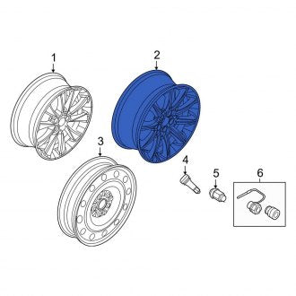 New OEM Wheel Fits, 2010 Lincoln MKT - Part # AE9Z1007D