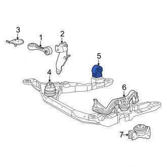 New OEM Rear Engine Mount Fits, 2000-2005 Mercury Sable - Part # 4F1Z6068BA