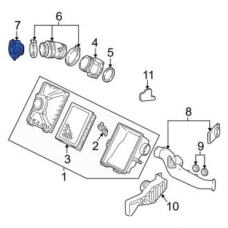 New OEM Fuel Injection Throttle Body Fits, 2004-2005 Mercury Sable - Part # 4F1Z9E926CD