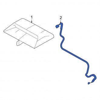New OEM Rear Center High Mount Stop Light Wiring Harness Fits, 2006-2007 Mercury Montego - Part # 6T5Z13A625AA