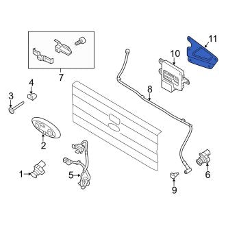 New OEM Parking Aid System Control Module Bracket Fits, 2013-2014 Ford F-150 - Part # DL3Z19A435A