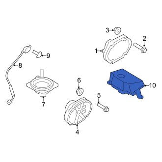 New OEM Front Right Speaker Fits, 2009-2012 Ford F-150 - Part # BL3Z18808K