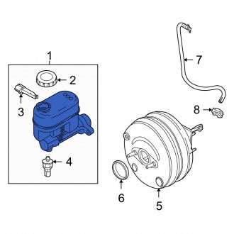 New OEM Brake Master Cylinder Fits, 2009-2014 Ford E-series - Part # 9C2Z2140A