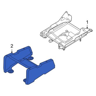 New OEM Front Left Seat Track Support Fits, 2009-2010 Ford E-series - Part # 9C2Z1560095A