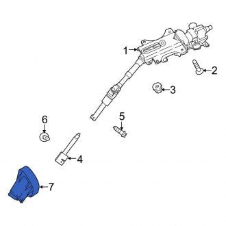 New OEM Steering Column Shaft Seal Fits, 2010-2013 Ford Transit Connect - Part # 9T1Z3D677A