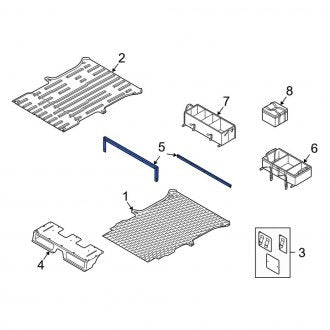 New OEM Trunk Trim Panel Clip Fits, 2010-2013 Ford Transit Connect - Part # AT1Z99112C30A