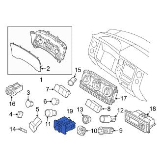 New OEM Trailer Brake Control Fits, 2013-2014 Ford Expedition - Part # DL1Z2C006AA