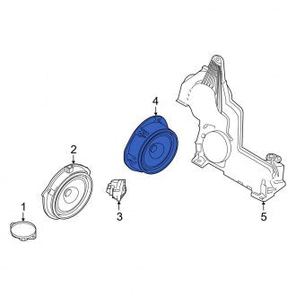 New OEM Rear Right Speaker Fits, 2019-2023 Ford Ranger - Part # KB3Z18808GA