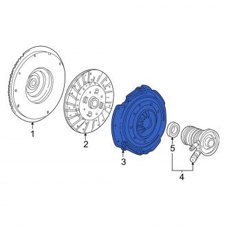 New OEM Transmission Clutch Pressure Plate Fits, 2001-2002 Ford Explorer - Part # 7L5Z7563C