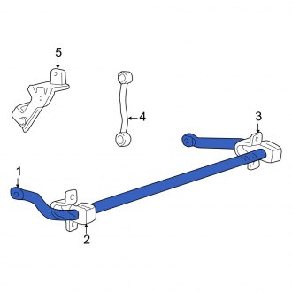 New OEM Front Suspension Stabilizer Bar Fits, 1999-2004 Ford F-250 - Part # F81Z5482AA