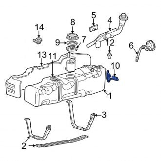 New OEM Fuel Tank Sending Unit Fits, 2005-2007 Ford F-250 - Part # 6C3Z9A299A