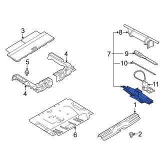 New OEM Floor Jack Fits, 2004-2010 Ford Explorer - Part # 8L2Z17085AB