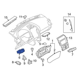 New OEM Headlight Switch Fits, 2011 Ford Explorer - Part # BB5Z11654AA
