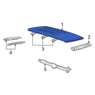 New OEM Roof Panel Fits, 1995-2003 Ford Explorer - Part # 1L2Z9850202AA