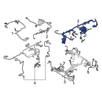 New OEM Upper Instrument Panel Wiring Harness Fits, 2015-2016 Ford Transit - Part # CK4Z14401F