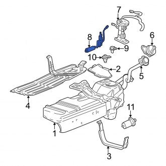 New OEM Fuel Tank Sending Unit Fits, 2002-2003 Ford Sport Trac - Part # 3L2Z9A299AA