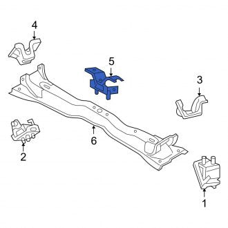 New OEM Automatic Transmission Mount Fits, 2007-2008 Ford Sport Trac - Part # 8L2Z6068C