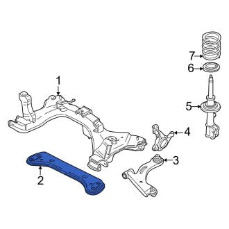 New OEM Front Suspension Subframe Crossmember Fits, 2001-2004 Ford Escape - Part # YL8Z5B112AA