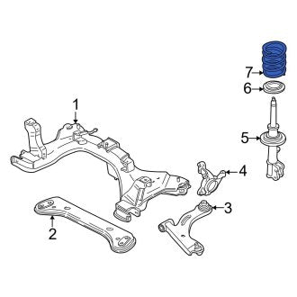 New OEM Front Coil Spring Fits, 2001-2004 Ford Escape - Part # YL8Z5310HA