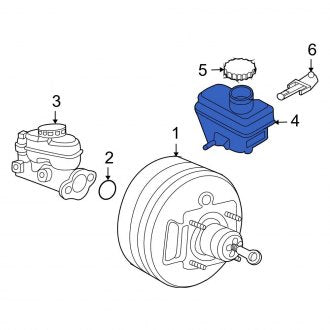New OEM Brake Master Cylinder Reservoir Fits, 2005-2012 Ford Escape - Part # 5L8Z2L454AA