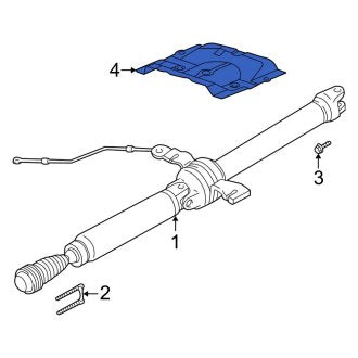 New OEM Drive Shaft Center Support Fits, 2001-2004 Ford Escape - Part # YL8Z4A499AA