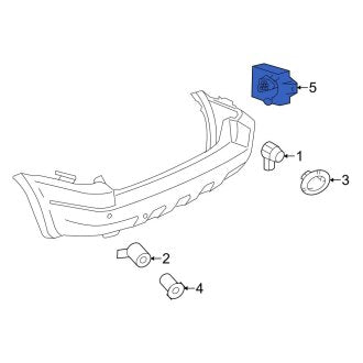 New OEM Parking Aid Control Module Fits, 2011-2012 Ford Escape - Part # BL8Z15K866A