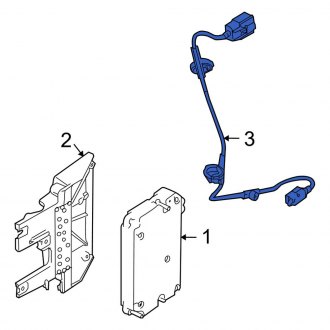New OEM Mobile Phone Antenna Cable Fits, 2009-2012 Ford Escape - Part # 9L8Z14D202A