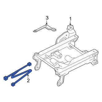New OEM Right Power Seat Wiring Harness Fits, 2009-2012 Ford Escape - Part # 9L8Z14A699BA