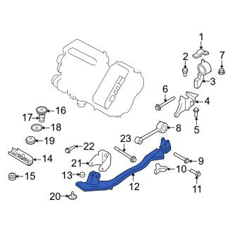 New OEM Engine Mount Crossmember Fits, 2006-2011 Mercury Mariner - Part # AM6Z6P094A