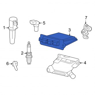 New OEM Engine Control Module (AL8Z12A650AKA) Fits, 2010 Mercury Mariner - Part # AL8Z12A650AKA