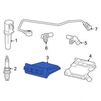 New OEM Engine Control Module (9L8Z12A650ACB) Fits, 2009 Mercury Mariner - Part # 9L8Z12A650ACB