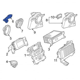 New OEM Front Speaker Fits, 2008-2011 Ford Edge - Part # CH6Z18808B