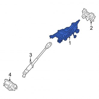 New OEM Steering Column Fits, 2009-2010 Ford Flex - Part # 8G1Z3C529A