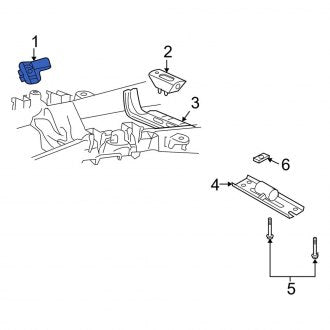 New OEM Right Engine Mount Fits, 2003 Lincoln Navigator - Part # 2L1Z6038DB